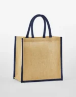 Starched Jute Mini Gift Bag z nadrukiem - zdjecie 3
