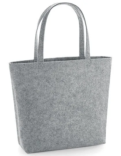 Torba filcowa felt shopper z nadrukiem - zdjecie 2