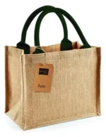 Torba jutowa Mini Gift Bag z nadrukiem - zdjecie 5