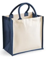 Torba jutowa printers midi jute bag z nadrukiem - zdjecie 2