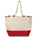 Torba plażowa z juty 6086404 z nadrukiem - zdjecie 2