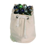 Worek canvas marble bag z nadrukiem - zdjecie 2