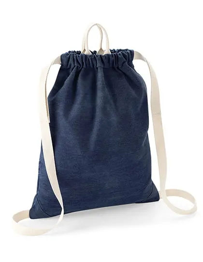 Worek denim gymsac z nadrukiem - zdjecie 2