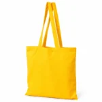 Torba bawełniana 145 g/m² żółta, długie uchwyty