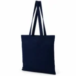 Torba bawełniana 145 g/m² granatowa, długie uchwyty