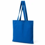 Torba bawełniana 145 g/m² niebieska, długie uchwyty