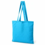 Torba bawełniana 145 g/m² jasnoniebieska, długie uchwyty