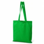 Torba bawełniana 145 g/m² jasnozielona, długie uchwyty